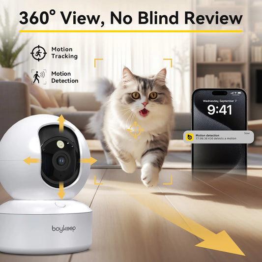 2PCS Camera Pet & Baby Surveillance