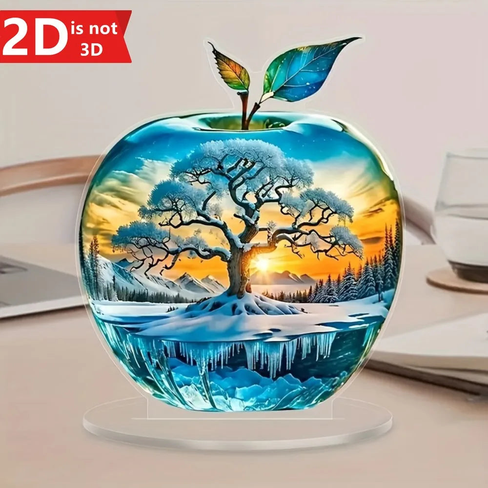 Exquisite 2D Sunset Tree of Life