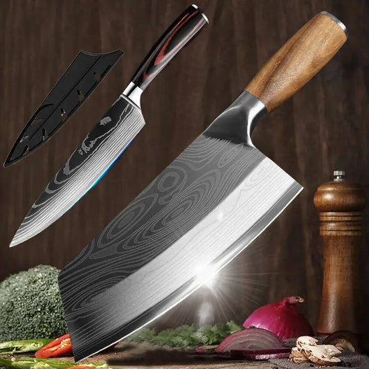 Japanese Damascus Chef Knife