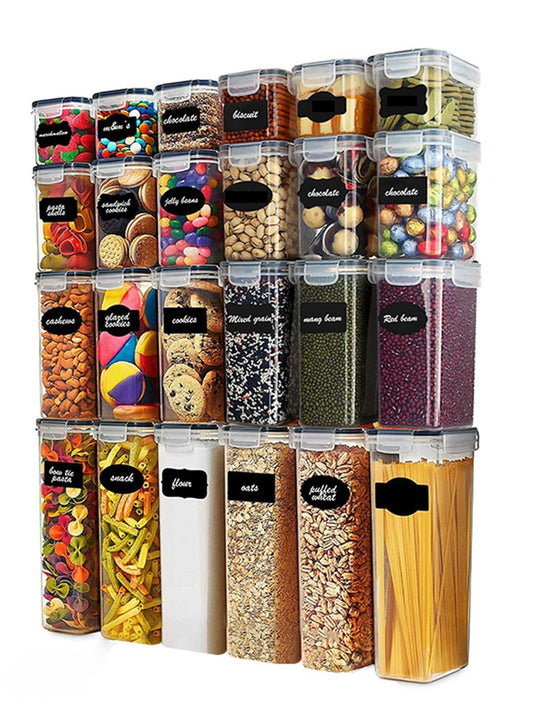 6pcs Airtight storage bin