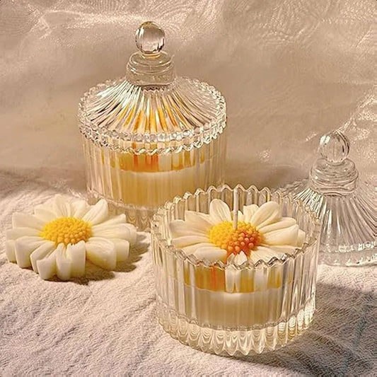 Glass Candy Dish with Lid