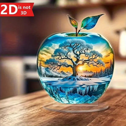 Exquisite 2D Sunset Tree of Life
