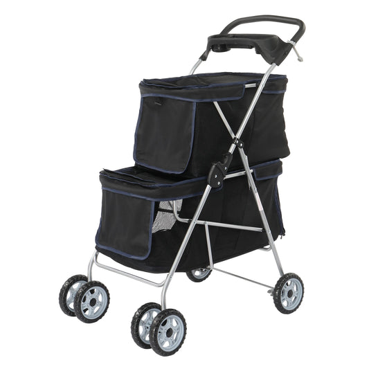 Pet Stroller for 2 Dogs/Cats