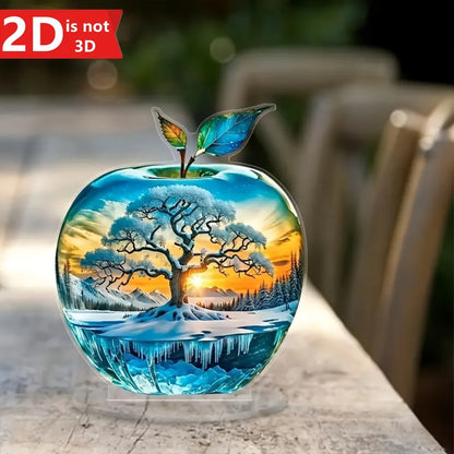 Exquisite 2D Sunset Tree of Life